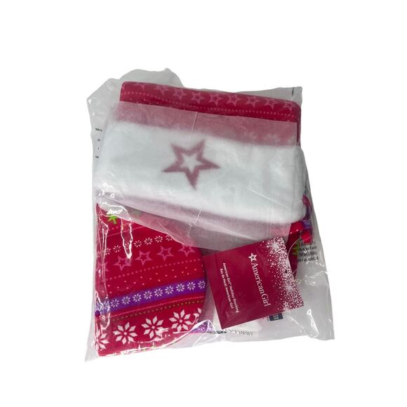 NEW American Girl 20" HOLIDAY CHRISTMAS STOCKING Fair Isle Quilt Holds 18" Doll - Picture 5 of 6